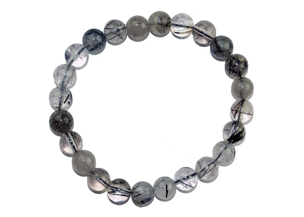 Bracelet Beaded Black 8mm SKU: 76517