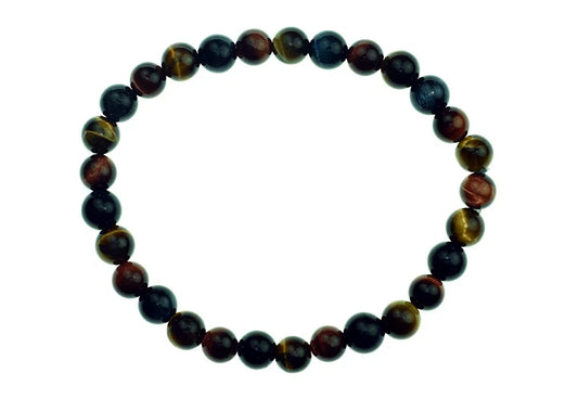 Bracelet Tiger Eye 6mm Beads SKU: 76581
