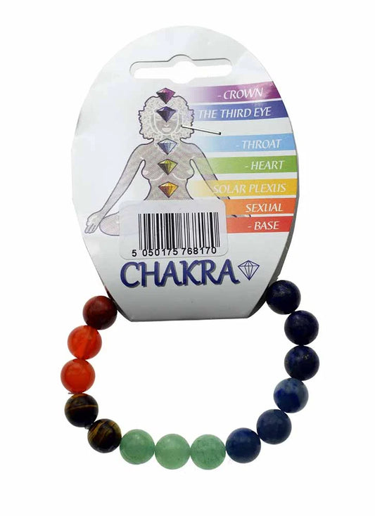 Bracelet Chakra 10mm Bead SKU: 76817
