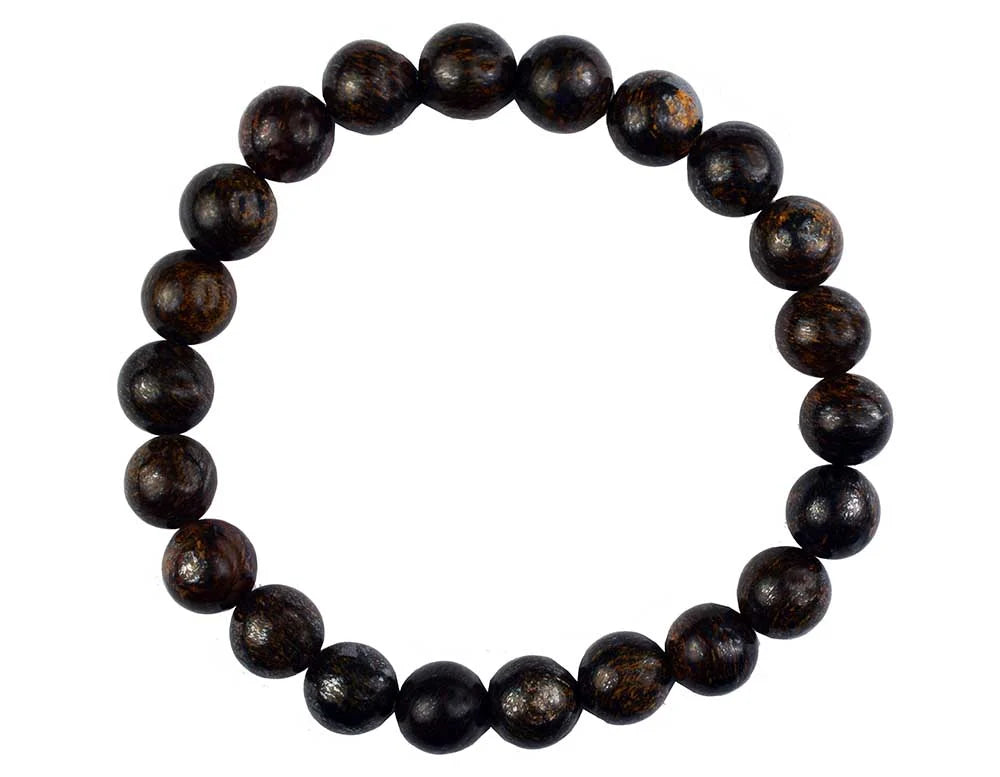 Bracelet Bronzite 8mm Beads SKU: 77233