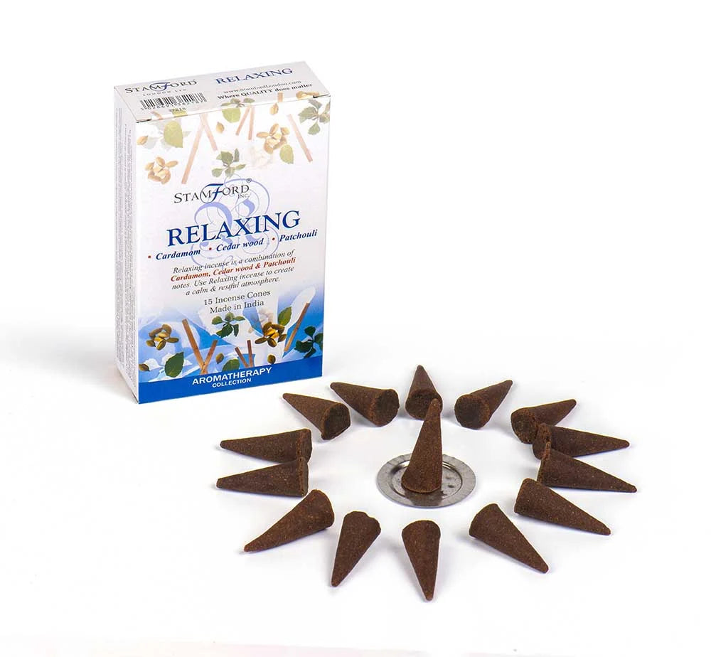 Incense Cones Stamford Relaxing (Various Quantities)