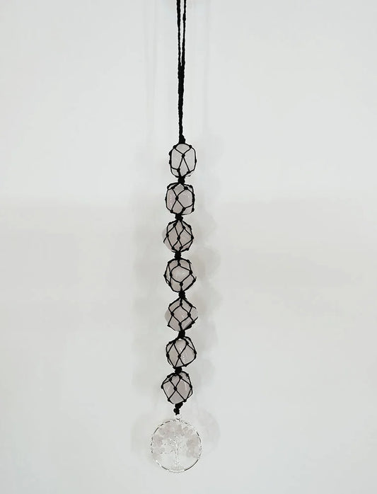 Hanger Rose Quartz Tumble TOL