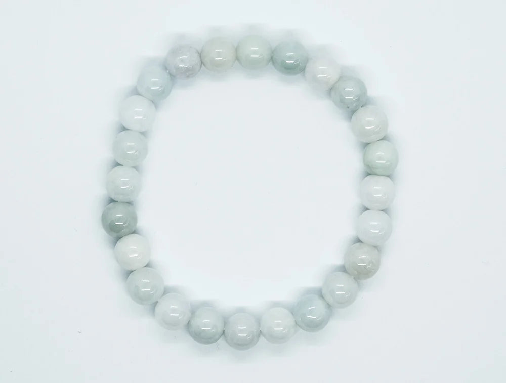 Bracelet 8mm Bead Burma Jade SKU: 89791
