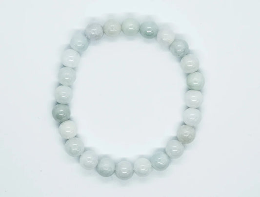 Bracelet 8mm Bead Burma Jade SKU: 89791