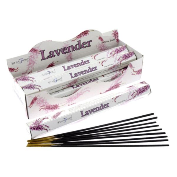 Stamford Premium Hex Incense Sticks Lavender