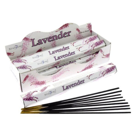 Stamford Premium Hex Incense Sticks Lavender