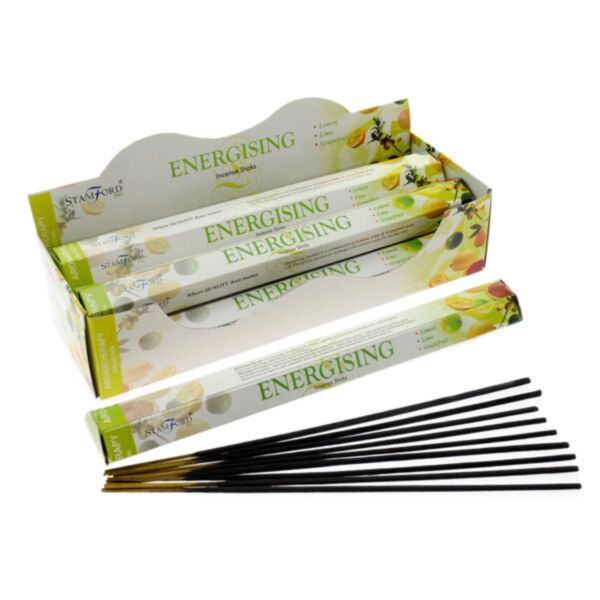 Stamford Hex Aromatherapy Incense Sticks Energising