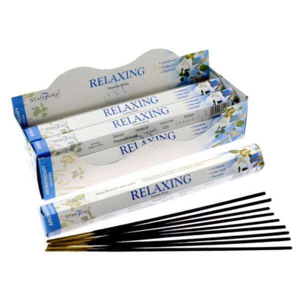 Stamford Hex Aromatherapy Incense Sticks Relaxing