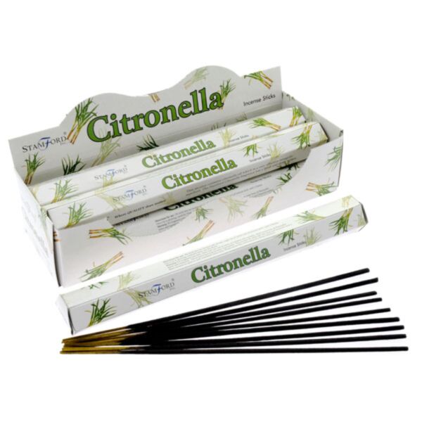 Stamford Premium Hex Incense Sticks Citronella