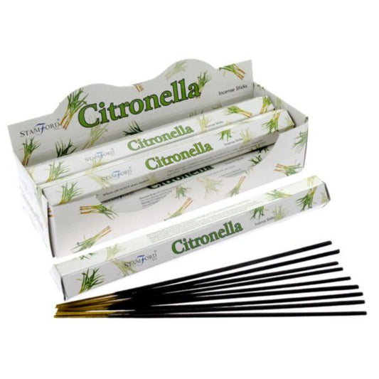 Stamford Premium Hex Incense Sticks Citronella