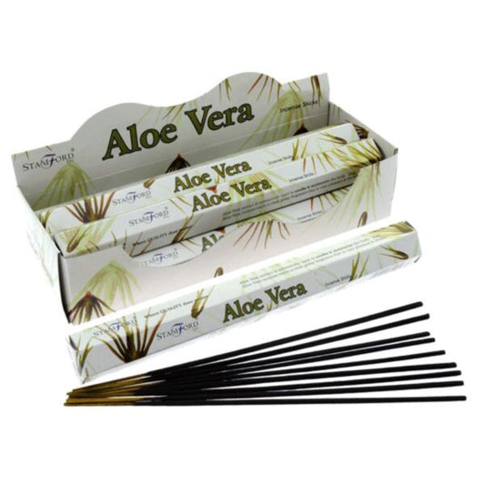 Stamford Premium Hex Incense Sticks Aloe Vera