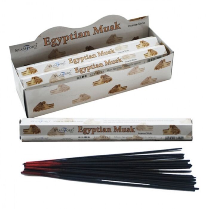 Stamford Premium Hex Incense Sticks Egyptian Musk