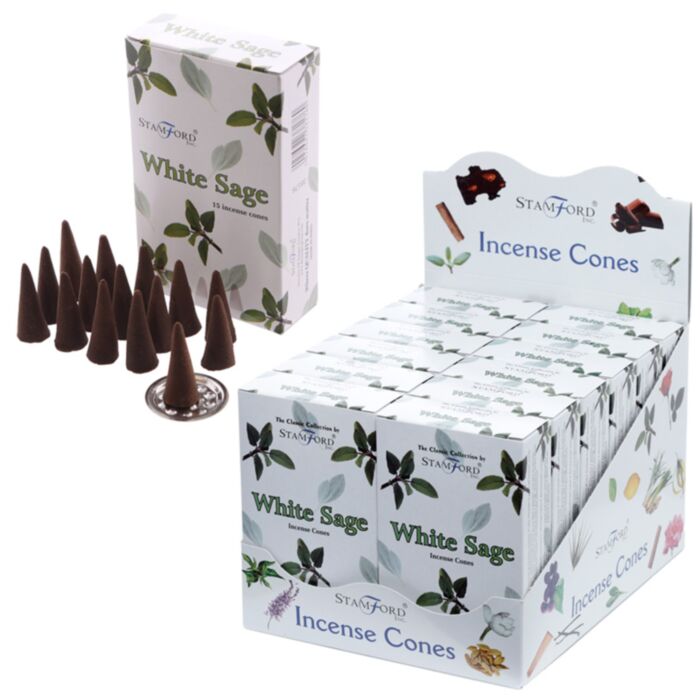 Stamford Incense Cones White Sage