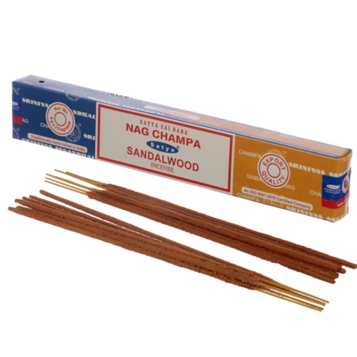 Satya Nag Champa & Sandalwood Incense Sticks