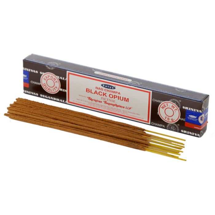 Satya Black Opium Nag Champa Incense Sticks