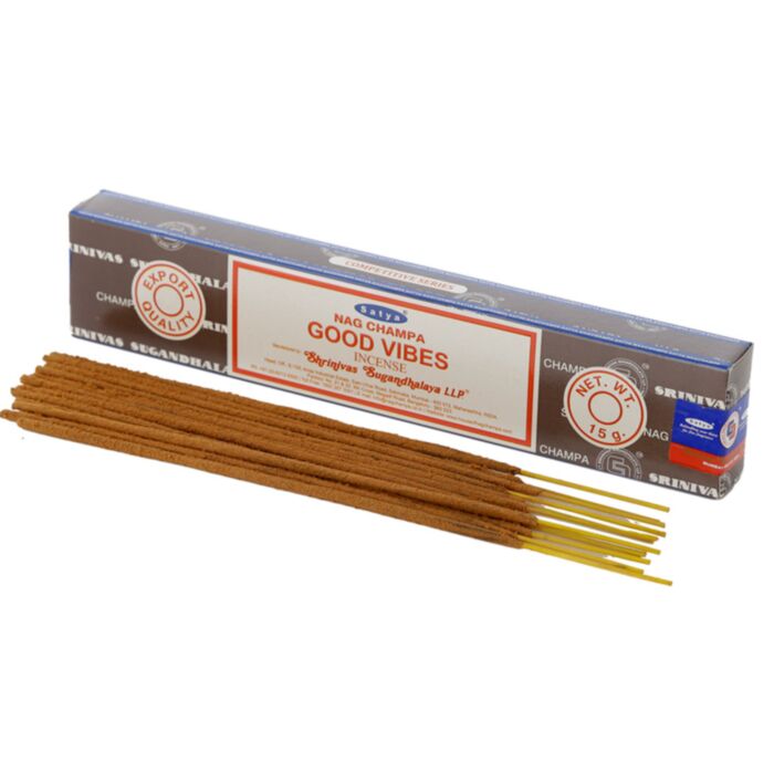 Satya Good Vibes Nag Champa Incense Sticks