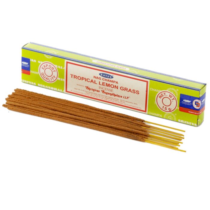 Satya Tropical Lemon Grass Nag Champa Incense Sticks