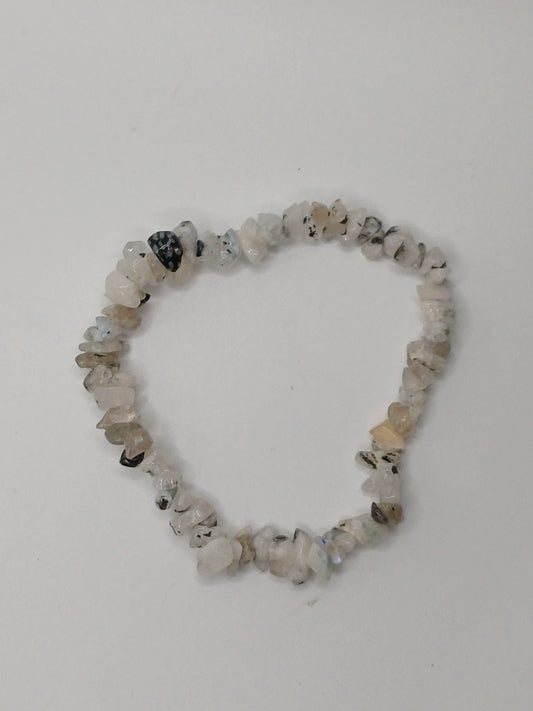 CRYSTAL BRACELET Rainbow moonstone