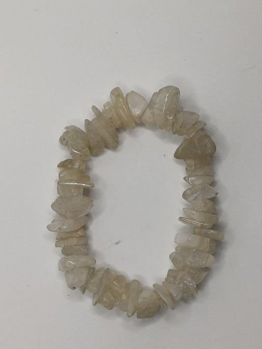 CRYSTAL BRACELET Moonstone Chunky