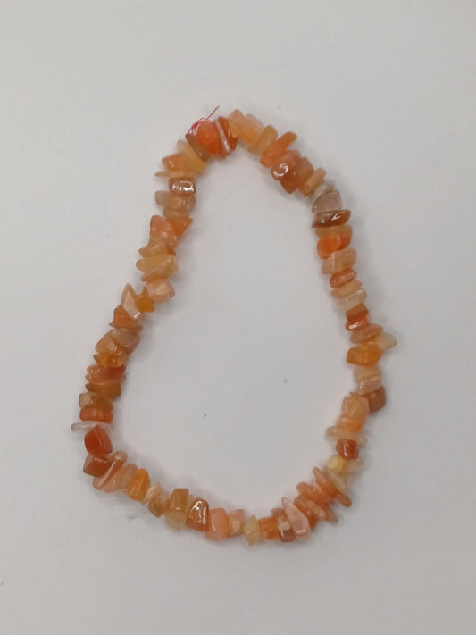 CRYSTAL BRCELET Peach Moonstone