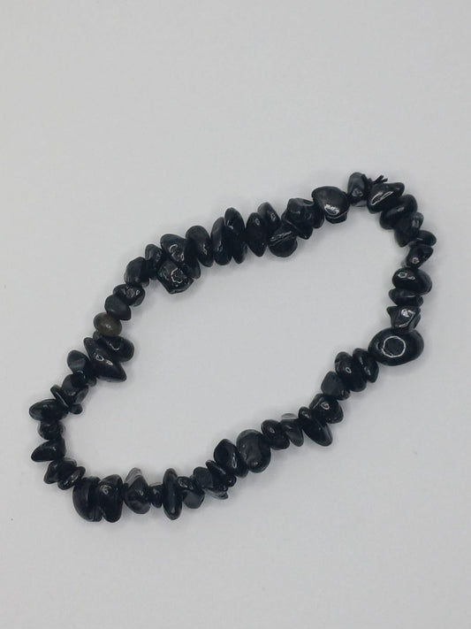 CRYSTAL BRACELET Black spinal