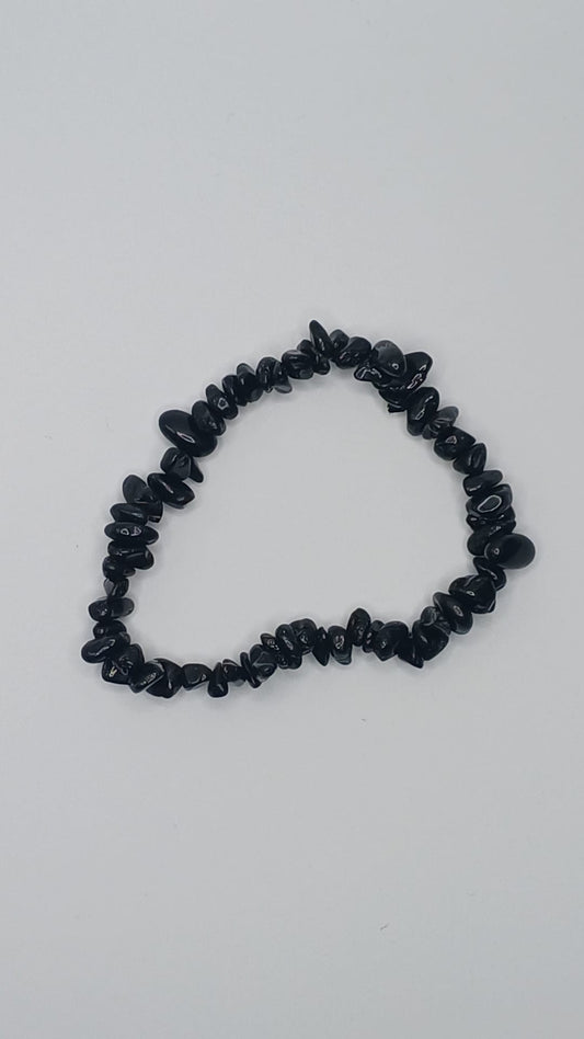 CRYSTAL BRACELET Black Obsidian