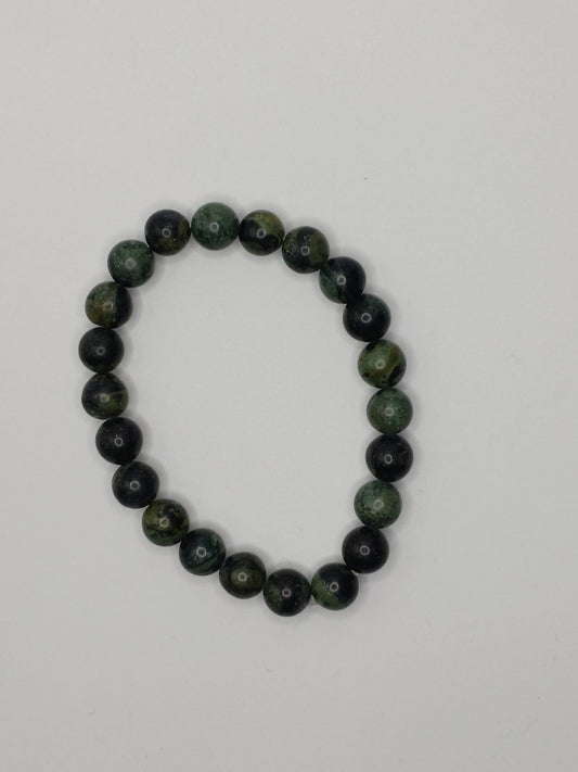 CRYSTAL BEAD BRACELET Kambaba jasper