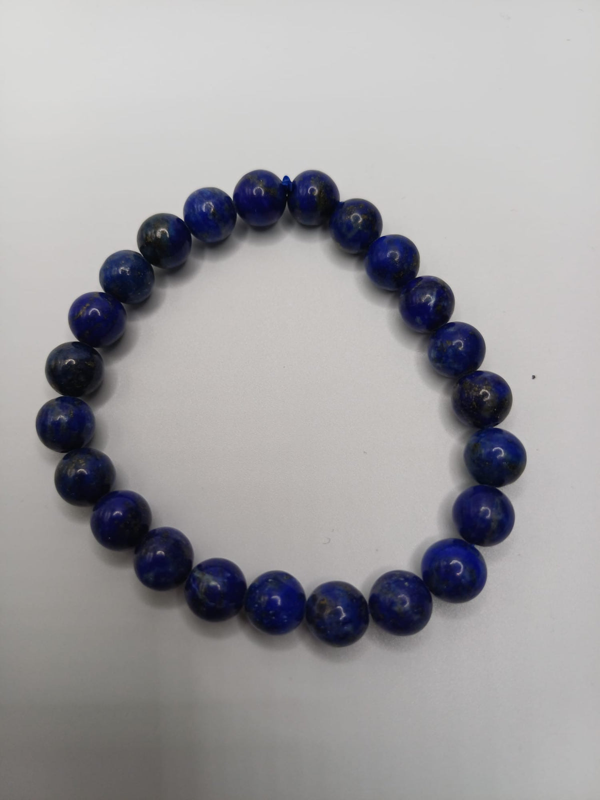 Bracelet 8mm bead lapis