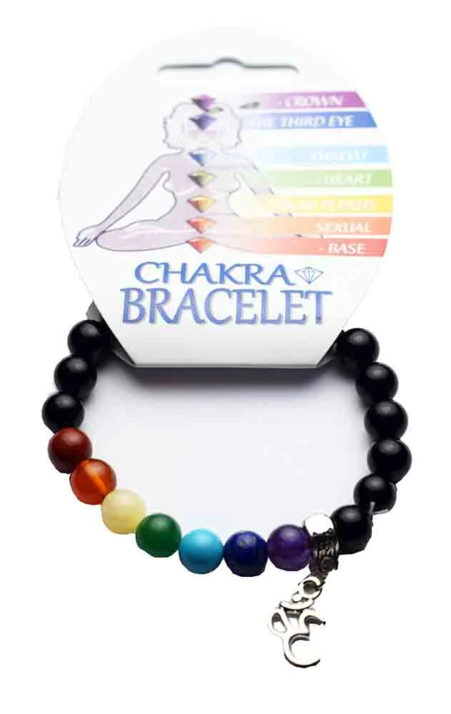 Bracelet Chakra With Om Charm SKU: 75176