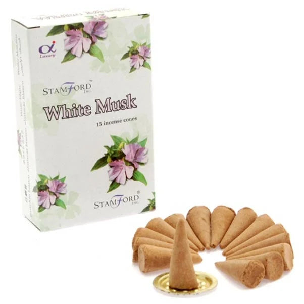 Incense Cones Stamford White Musk